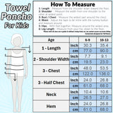 Disney Stitch for Kids & Teenagers Absorbent Changing Robe Poncho (10-13 Years) - Get Trend