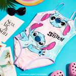 Disney Stitch Girls Swimming Costume, Stretchy Swimsuit for Beach Pool - Get Trend