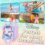 Disney Stitch Girls Swimming Costume, Stretchy Swimsuit for Beach Pool - Get Trend