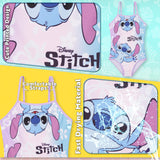 Disney Stitch Girls Swimming Costume, Stretchy Swimsuit for Beach Pool - Get Trend