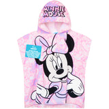 Get Trend Disney Minnie Mouse Bath Towel Poncho Towel Pink 2-6 years - Get Trend