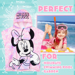 Get Trend Disney Minnie Mouse Bath Towel Poncho Towel Pink 2-6 years - Get Trend