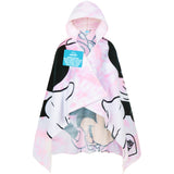 Get Trend Disney Minnie Mouse Bath Towel with Hood for Kids(3-7 Years) - Get Trend
