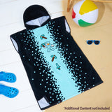 Minecraft Bath Towel with Hood for Kids and Teenagers Changing Robe Absorbent Poncho - Get Trend