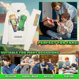 Minecraft Boys Tracksuit Set Comfy Loungewear Activewear - Gaming Gifts for Boys