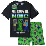 Get Trend Boys Pyjamas 1 Pack Short Sleeve PJs Set for Kids Teens Loungewear
