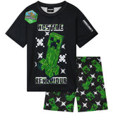 Get Trend Boys Pyjamas 1 Pack Short Sleeve PJs Set for Kids Teens Loungewear