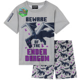 Get Trend Boys Pyjamas 1 Pack Short Sleeve PJs Set for Kids Teens Loungewear