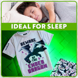 Get Trend Boys Pyjamas 1 Pack Short Sleeve PJs Set for Kids Teens Loungewear