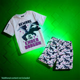 Get Trend Boys Pyjamas 1 Pack Short Sleeve PJs Set for Kids Teens Loungewear