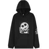 Disney The Nightmare Before Christmas Hoodie for Boys, Reversible Sequin Design Hooded Sweatshirt - Gifts for Him