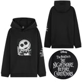 Disney The Nightmare Before Christmas Hoodie for Boys, Reversible Sequin Design Hooded Sweatshirt - Gifts for Him