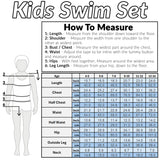 Pokemon Swimsuit Set Boys 2 Piece Anime Swimming Costume Boys Swimming Shorts - Get Trend