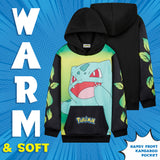 Pokemon Hoodie for Boys Teens, Hooded Sweatshirt
