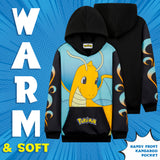 Pokemon Hoodie for Boys Teens, Hooded Sweatshir