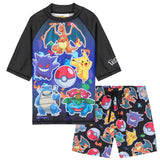 Get Trend Pokemon Swimsuit Set for Boys Teenagers 2 Pcs - Get Trend