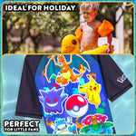 Get Trend Pokemon Swimsuit Set for Boys Teenagers 2 Pcs - Get Trend