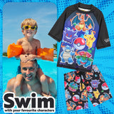 Get Trend Pokemon Swimsuit Set for Boys Teenagers 2 Pcs - Get Trend