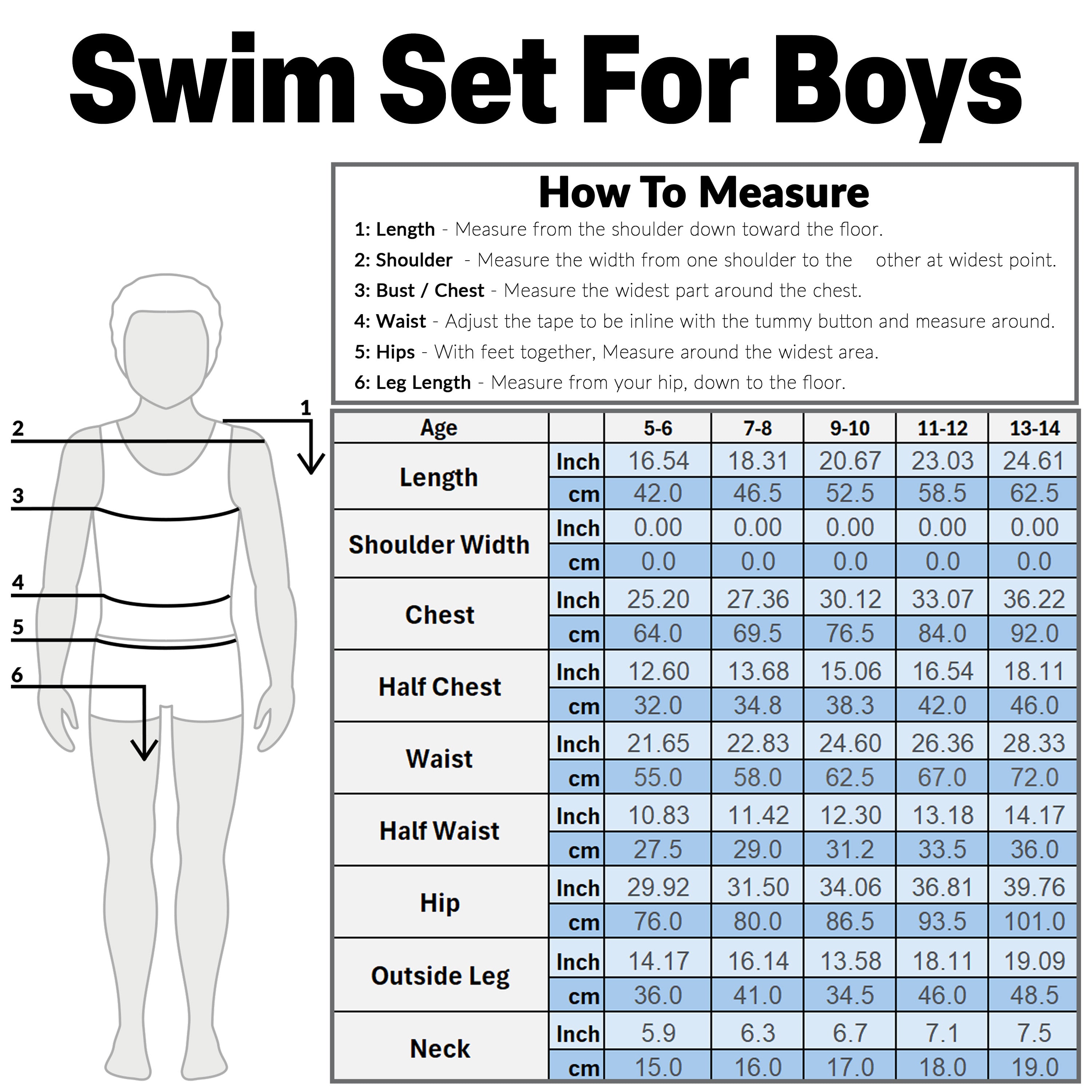 Get Trend Pokemon Swimsuit Set for Boys Teenagers 2 Pcs - Get Trend