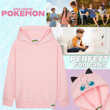 Pokemon Hoodie Boys Teens Hooded Sweatshirt Soft Pikachu Pullover Casual Long Sleeve Jumper Kangaroo Pocket Anime Gifts - Get Trend