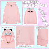 Pokemon Hoodie Boys Teens Hooded Sweatshirt Soft Pikachu Pullover Casual Long Sleeve Jumper Kangaroo Pocket Anime Gifts - Get Trend