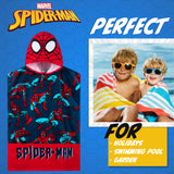 Marvel Hooded Towel for Kids, Absorbent Bath Towel with HoodHoliday Essentials