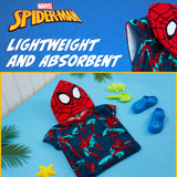 Marvel Hooded Towel for Kids, Absorbent Bath Towel with HoodHoliday Essentials