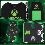 Xbox Boys Long Pyjama Set, 2 Piece Soft Comfortable Cotton PJs Loungewear