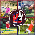 England FA Goalkeeper Gloves for Kids and Teenagers - Size 7 - Get Trend