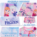 Get Trend PJs for Girls Pack of 2 Short Sleeve Pyjamas Set for Kids Teenagers Lounge Sets Nightwear Soft Comfy Sleepwear Gifts for Girls - Get Trend