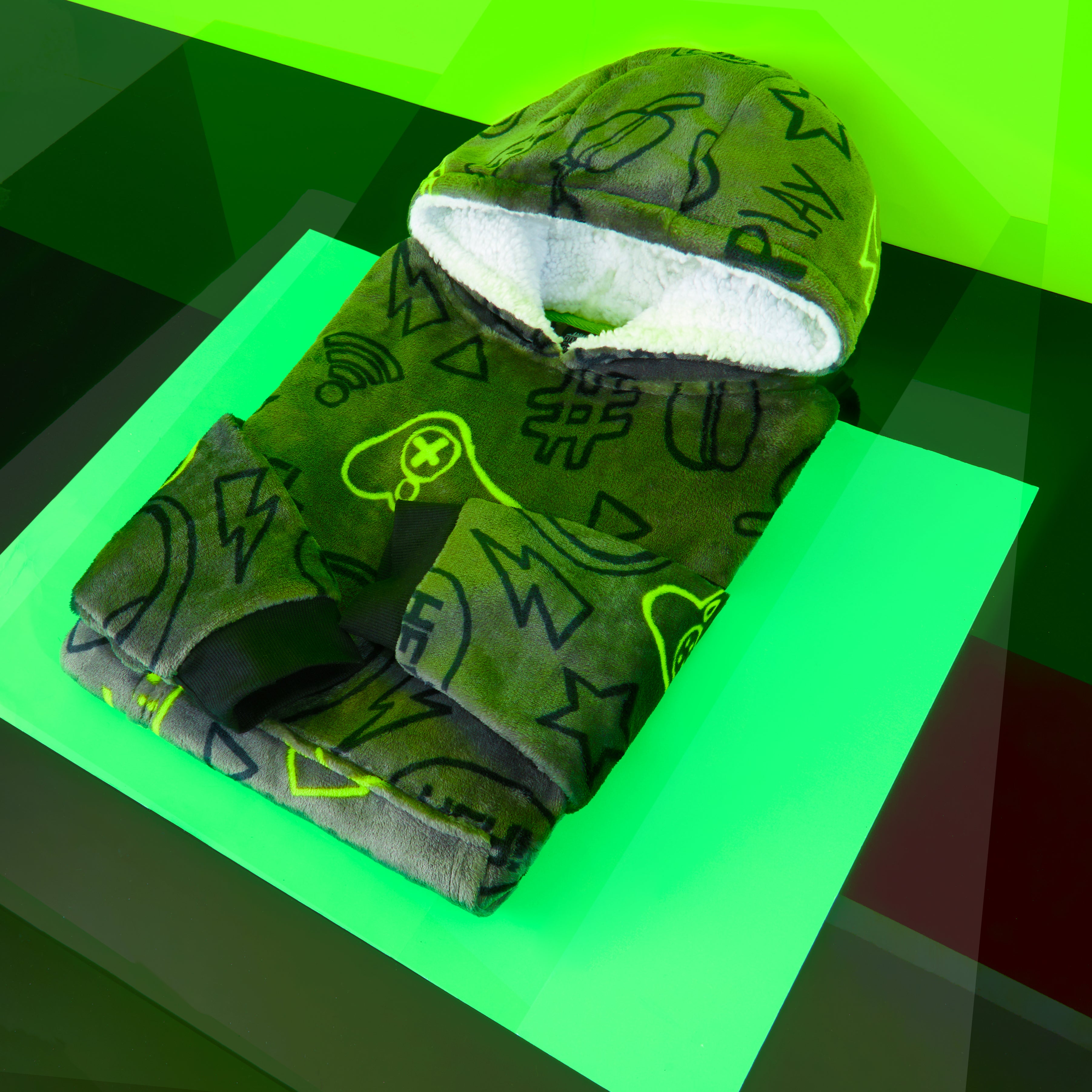 CityComfort Hoodie Blanket for Kids & Teenagers Fleece - Get Trend