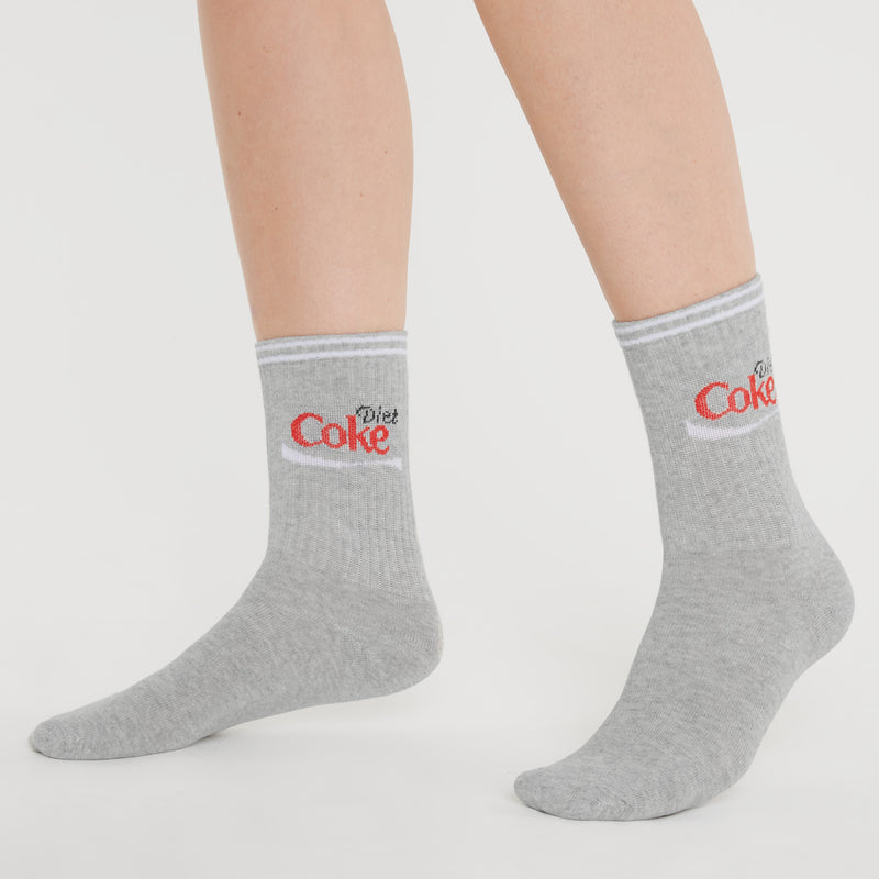 Coca Cola Calf Length Socks for Adults Teenagers
