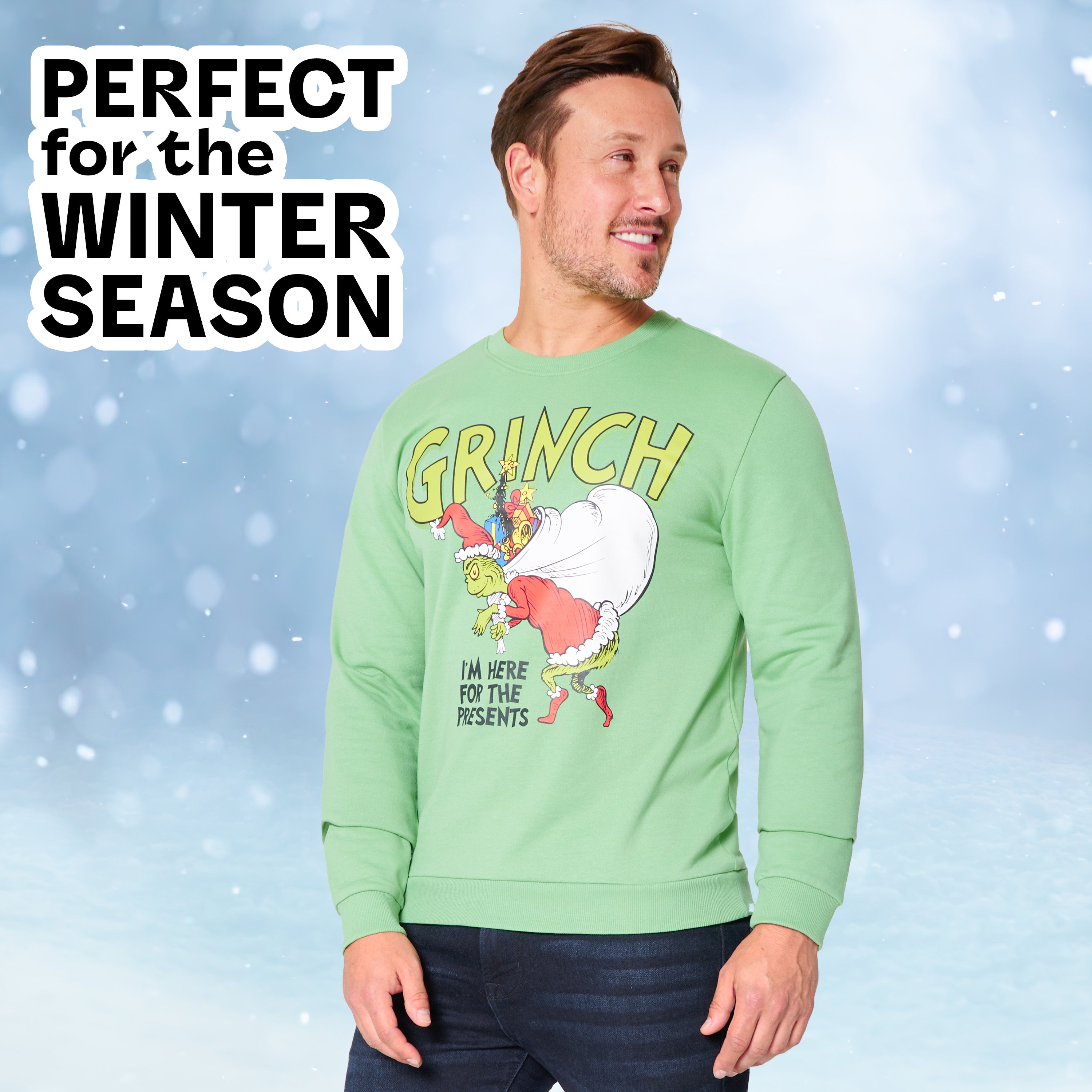 Grinch The Christmas Jumper for Men & Teenagers - Get Trend