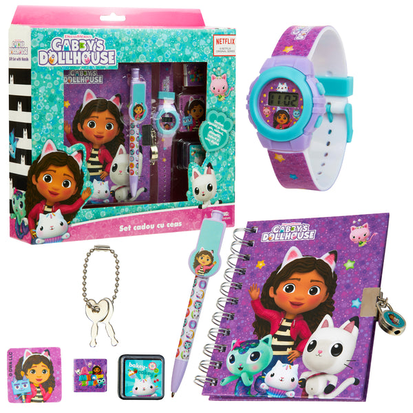 Gabby's Dollhouse Kids Watch and Accessories Set - Get Trend