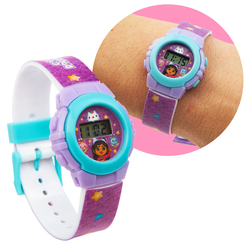 Gabby's Dollhouse Kids Watch and Accessories Set
