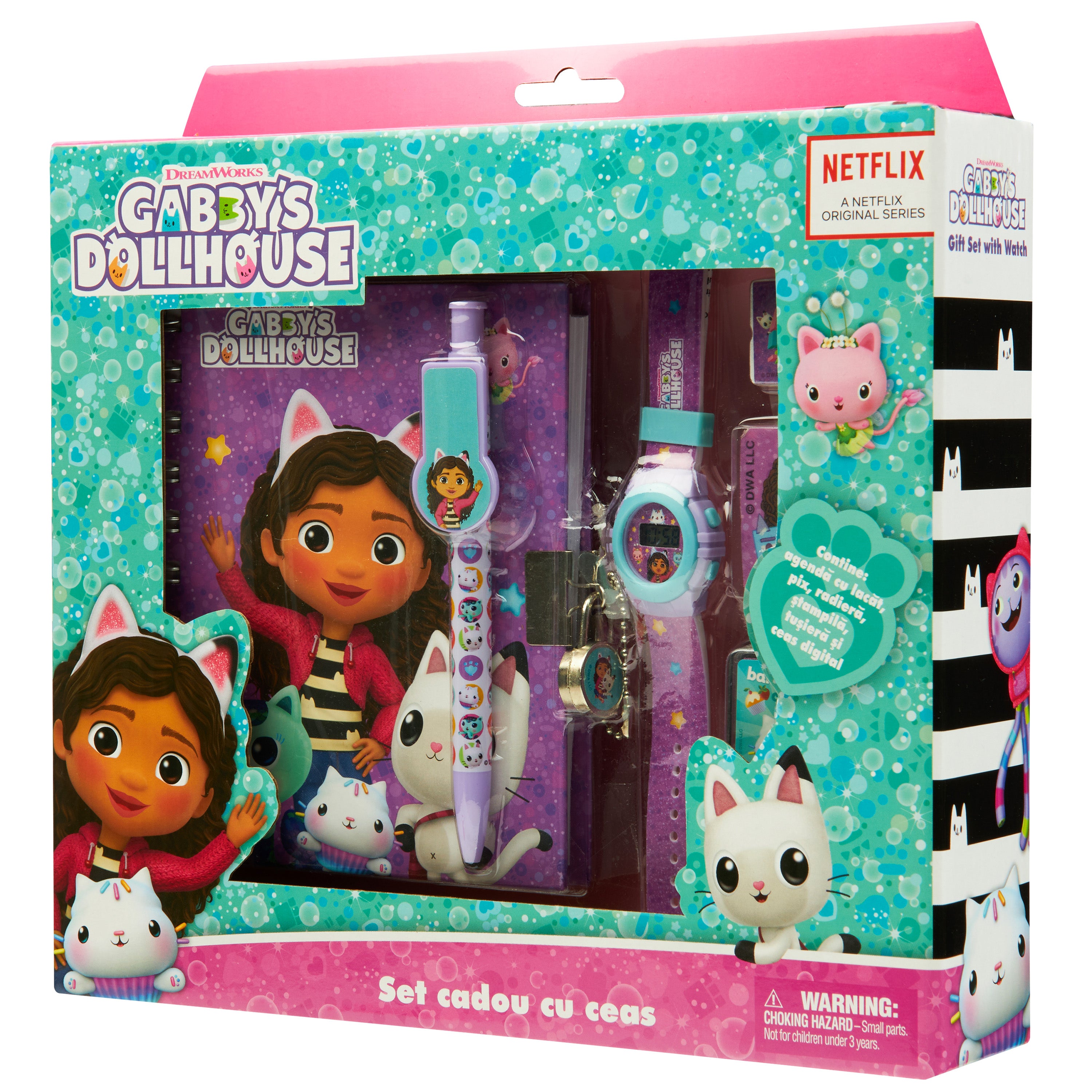 Gabby's Dollhouse Kids Watch and Accessories Set - Get Trend