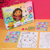 Gabby's Dollhouse Art Set for Kids with 137 Pieces, Drawing and Colouring Art Supplies