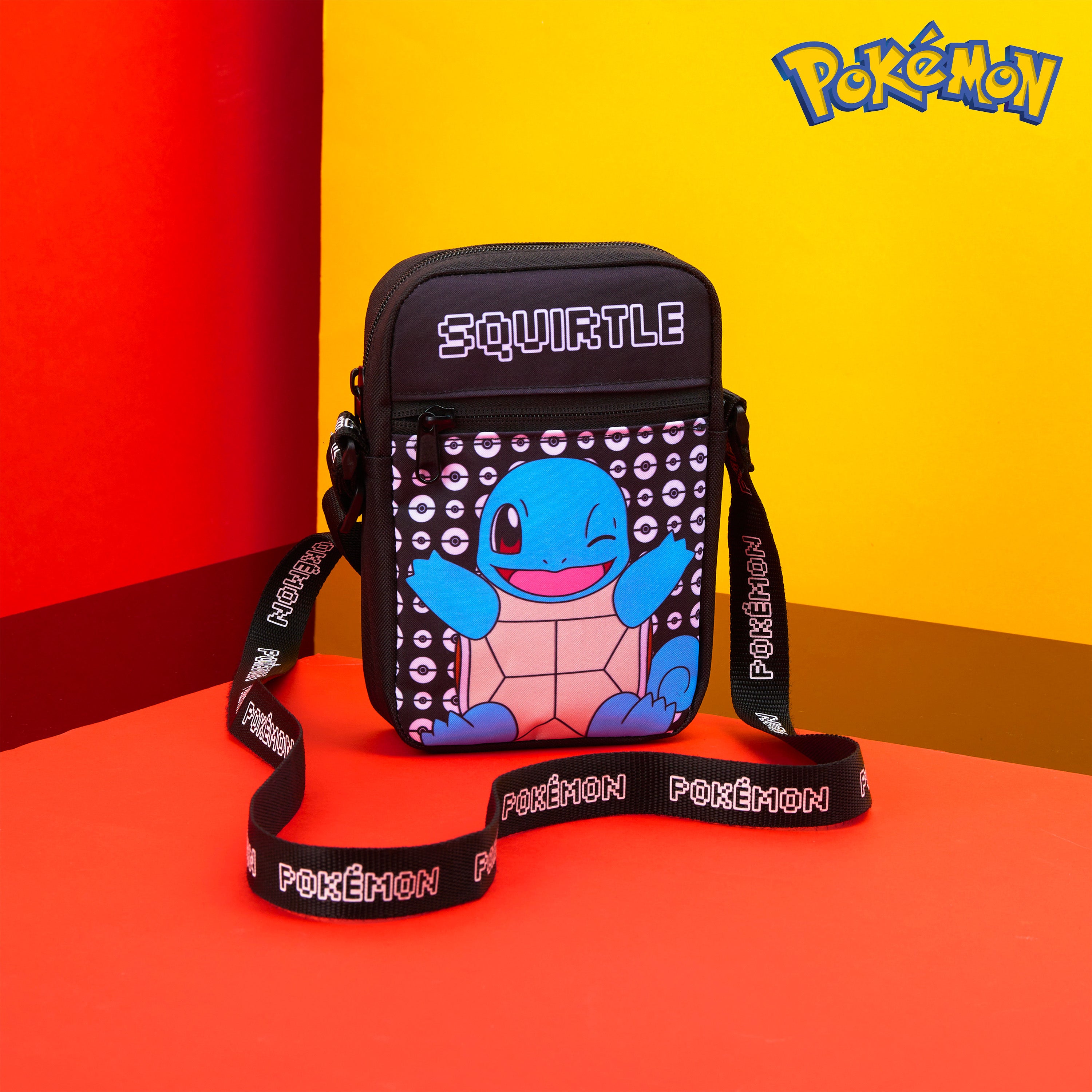 Pokemon Shoulder Bag Cross Body Bag for Kids - SQUIRTLE - Get Trend