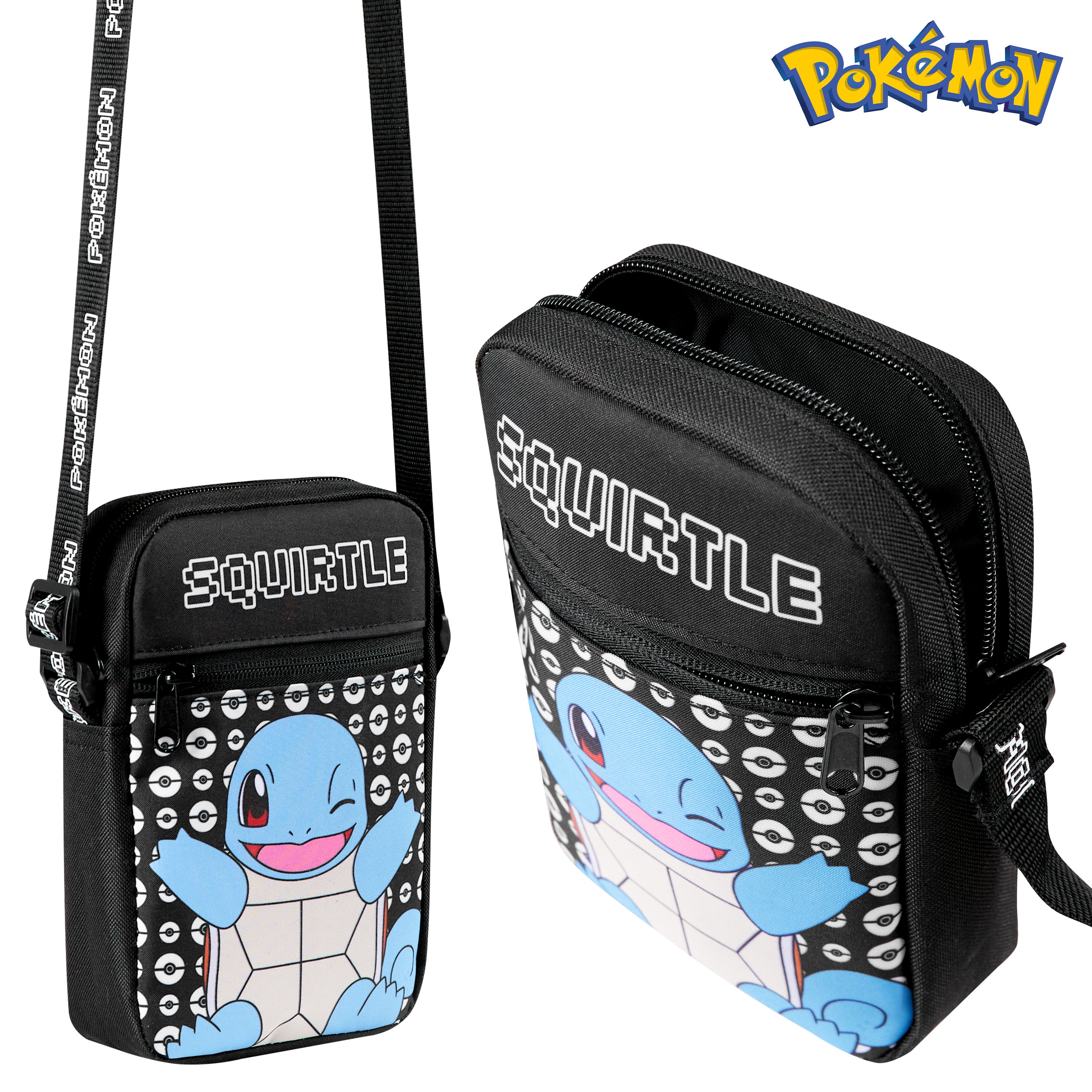 Pokemon Shoulder Bag Cross Body Bag for Kids - Adjustable Strap Kids - Squirtle - Get Trend