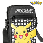 Pokemon Shoulder Bag Cross Body Bag for Kids - Adjustable Strap Kids Pikachu Small Travel Bag - Gamer Gifts - Get Trend