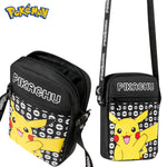 Pokemon Shoulder Bag Cross Body Bag for Kids - Adjustable Strap Kids Pikachu Small Travel Bag - Gamer Gifts - Get Trend