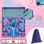 Disney Kids Drawstring Bags - Swimming Bag, School PE Bag - Stitch - Get Trend