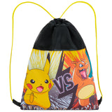 Pokemon Kids Drawstring Bags - Pikachu Swimming Bag, School, Sports, PE Bag - Get Trend