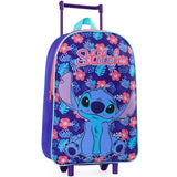 Disney Stitch Suitcase - Foldable Trolley Bag 39 x 27cm 10.5 litres 2 Wheels