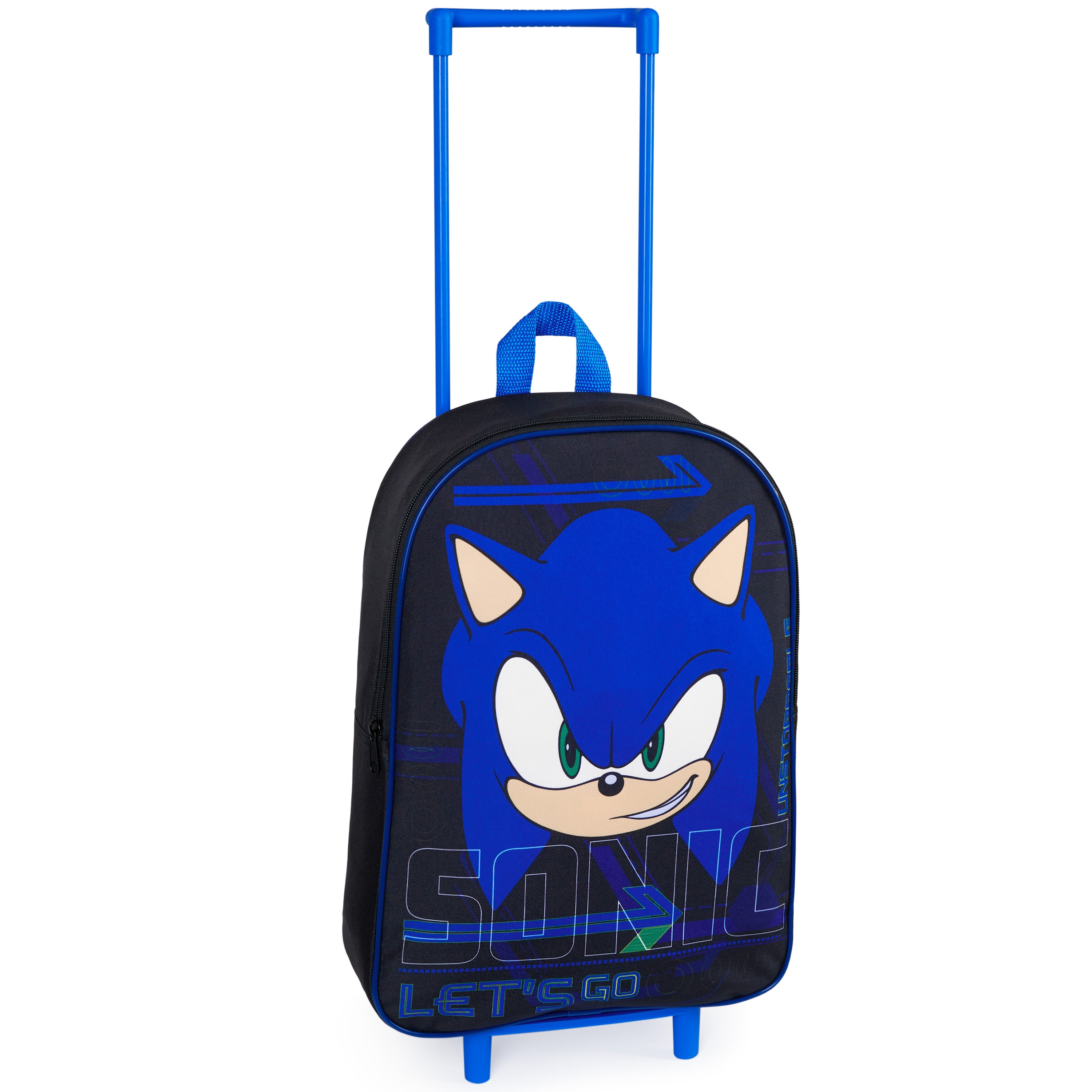 SONIC THE HEDGEHOG Suitcase - Foldable Trolley Bag 39 x 27cm 10.5 litres - Get Trend