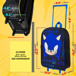 SONIC THE HEDGEHOG Suitcase - Foldable Trolley Bag 39 x 27cm 10.5 litres - Get Trend