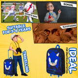 SONIC THE HEDGEHOG Suitcase - Foldable Trolley Bag 39 x 27cm 10.5 litres - Get Trend