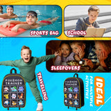 Pokemon Kids Foldable Trolley Suitcase 39 x 27cm, 10.5 litres 2 Wheels Extendable Handle