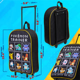 Pokemon Kids Foldable Trolley Suitcase 39 x 27cm, 10.5 litres 2 Wheels Extendable Handle
