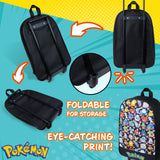 Pokemon Kids Foldable Trolley Suitcase 39 x 27cm, 10.5 litres 2 Wheels Extendable Handle